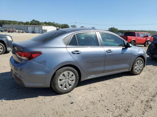 3KPA24AB2KE172028 - 2019 KIA RIO S GRAY photo 3