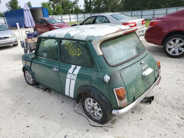 AA2S7S794295A - 1966 AUSTIN MINI GREEN photo 2