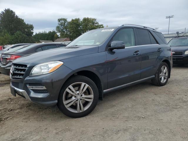 4JGDA5HB3EA357736 - 2014 MERCEDES-BENZ ML 350 4MATIC GRAY photo 1