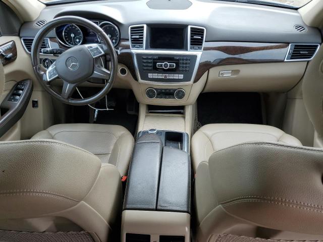 4JGDA5HB3EA357736 - 2014 MERCEDES-BENZ ML 350 4MATIC GRAY photo 8