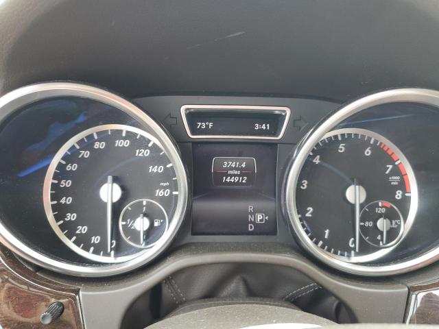 4JGDA5HB3EA357736 - 2014 MERCEDES-BENZ ML 350 4MATIC GRAY photo 9