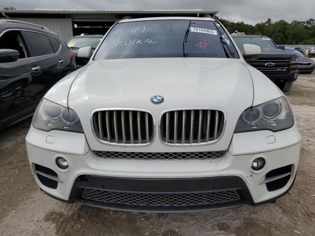 5UXZW0C55CL664857 - 2012 BMW X5 XDRIVE35D WHITE photo 5