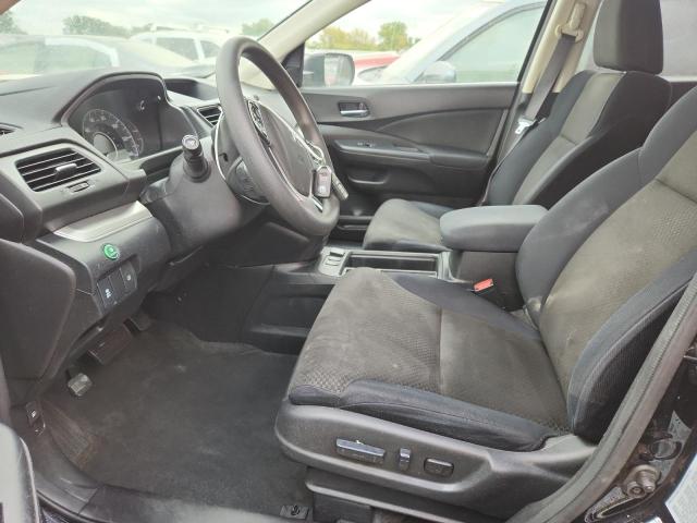 5J6RM4H54GL110538 - 2016 HONDA CR-V EX BLACK photo 7