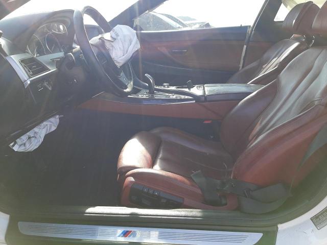 WBALW3C54DC892548 - 2013 BMW 640 I WHITE photo 7