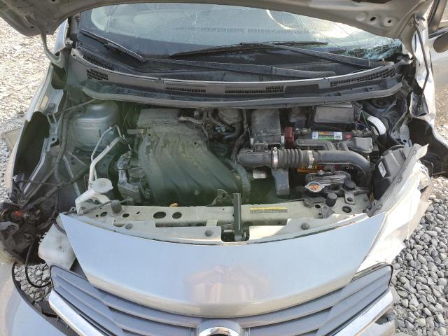 3N1CE2CP3FL420577 - 2015 NISSAN VERSA S SILVER photo 11