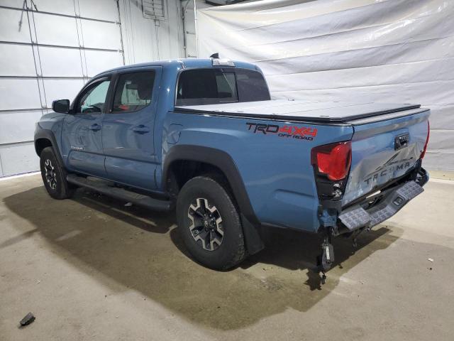 3TMCZ5AN6KM208944 - 2019 TOYOTA TACOMA DOUBLE CAB Көк фото 2