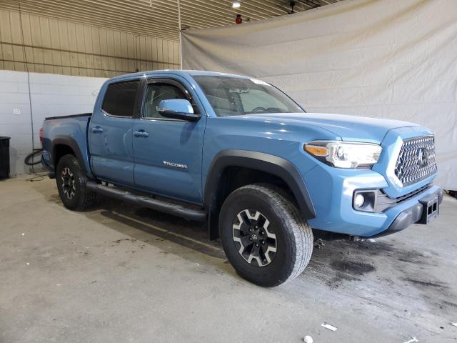 3TMCZ5AN6KM208944 - 2019 TOYOTA TACOMA DOUBLE CAB Көк фото 4
