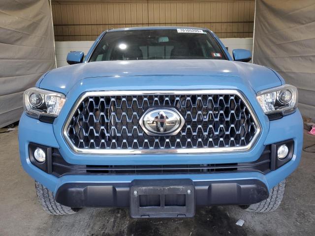 3TMCZ5AN6KM208944 - 2019 TOYOTA TACOMA DOUBLE CAB Көк фото 5