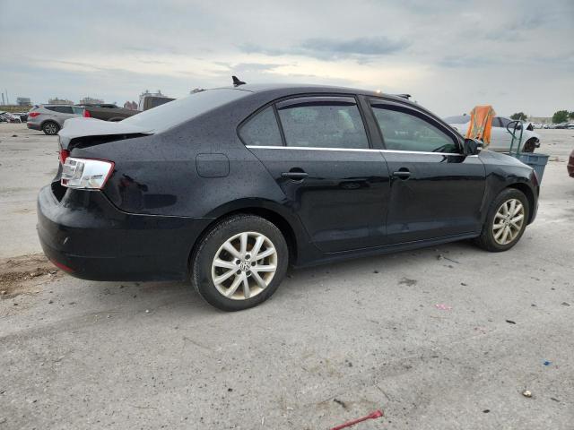 3VWD07AJ9EM304074 - 2014 VOLKSWAGEN JETTA SE BLACK photo 3