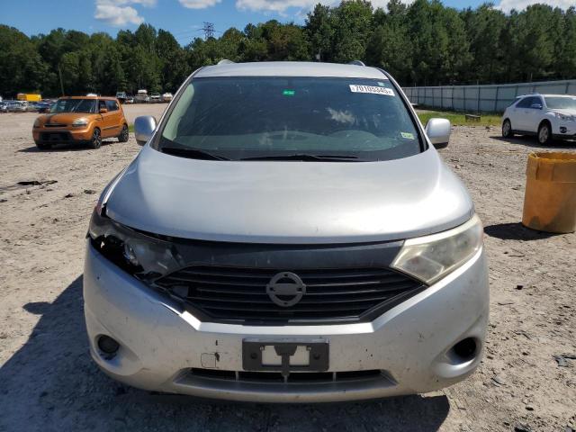 JN8AE2KP9F9133800 - 2015 NISSAN QUEST S SILVER photo 5