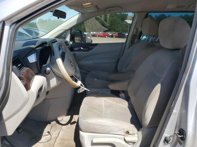 JN8AE2KP9F9133800 - 2015 NISSAN QUEST S SILVER photo 7