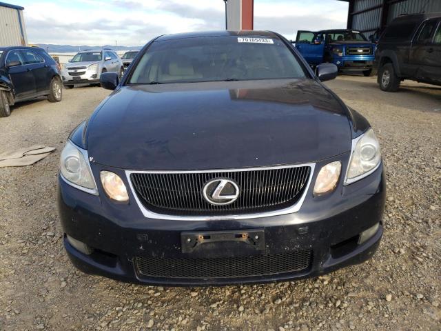 JTHCE96S770006169 - 2007 LEXUS GS 350 BLUE photo 5