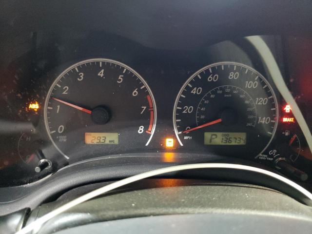 2T1BU4EE7DC071748 - 2013 TOYOTA COROLLA BASE Bordeaux Foto 9