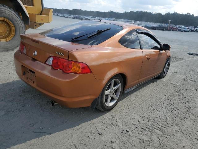 JH4DC54822C013967 - 2002 ACURA RSX ORANGE photo 3