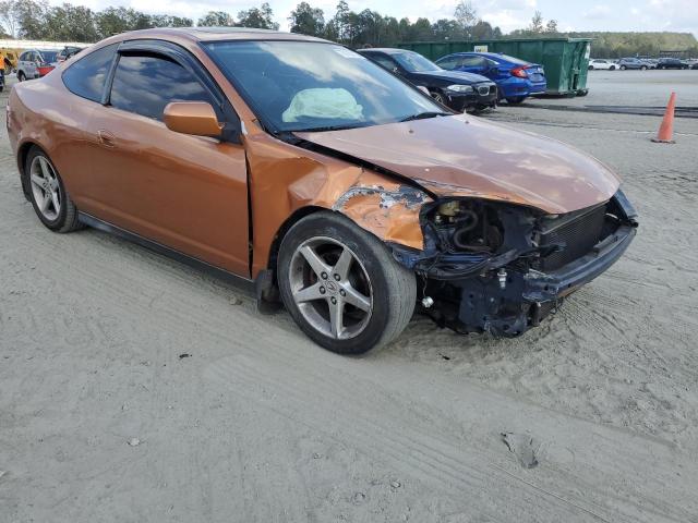 JH4DC54822C013967 - 2002 ACURA RSX ORANGE photo 4