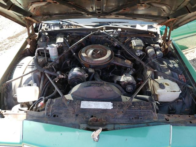 1G6DW51Y0J9703969 - 1988 CADILLAC BROUGHAM GREEN photo 11