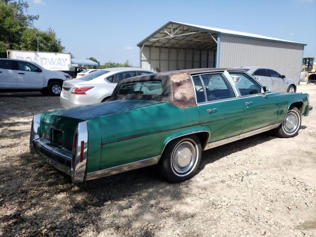 1G6DW51Y0J9703969 - 1988 CADILLAC BROUGHAM GREEN photo 3