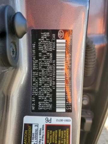 4T1BF1FK9GU565416 - 2016 TOYOTA CAMRY LE CHARCOAL photo 12