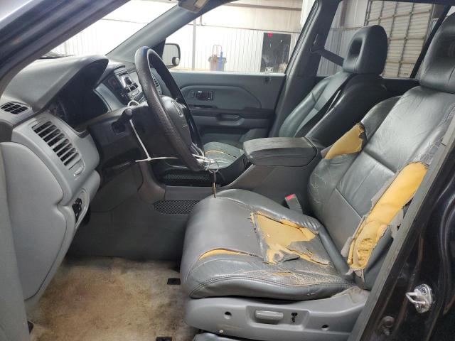 5FNYF18445B030478 - 2005 HONDA PILOT EX GRAY photo 7