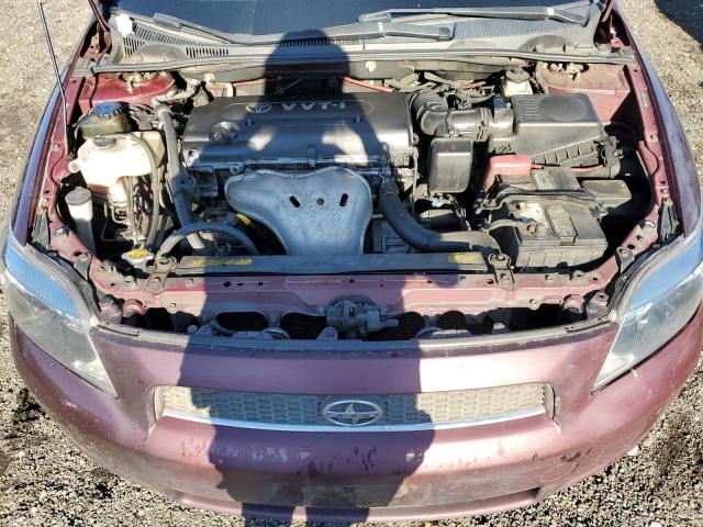 JTKDE177X70185625 - 2007 TOYOTA SCION TC 勃艮第红 照片 11