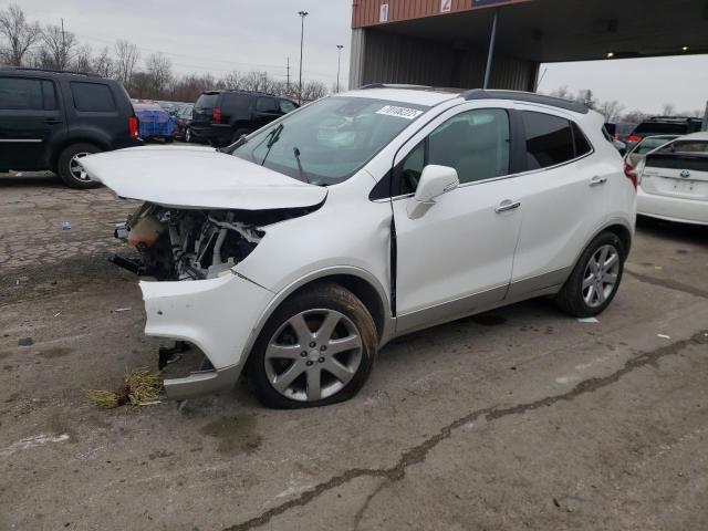 KL4CJHSB2HB014984 - 2017 BUICK ENCORE PREMIUM WHITE photo 1