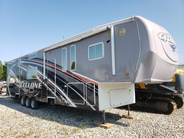 5SFGF40388E007398 - 2008 HEARTLAND CYCLONE თეთრი ფოტო 7