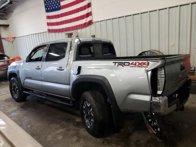 3TMCZ5AN7NM504382 - 2022 TOYOTA TACOMA DOUBLE CAB 银色 照片 2