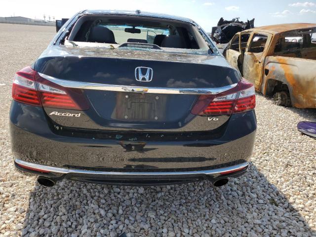 1HGCR3F8XHA026498 - 2017 HONDA ACCORD EXL BLACK photo 6