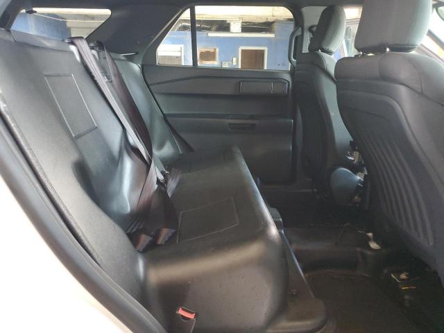 1FM5K8AB1LGC62664 - 2020 FORD EXPLORER POLICE INTERCEPTOR Weiß Foto 11