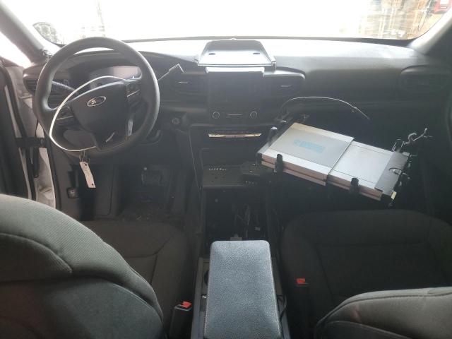 1FM5K8AB1LGC62664 - 2020 FORD EXPLORER POLICE INTERCEPTOR Weiß Foto 8