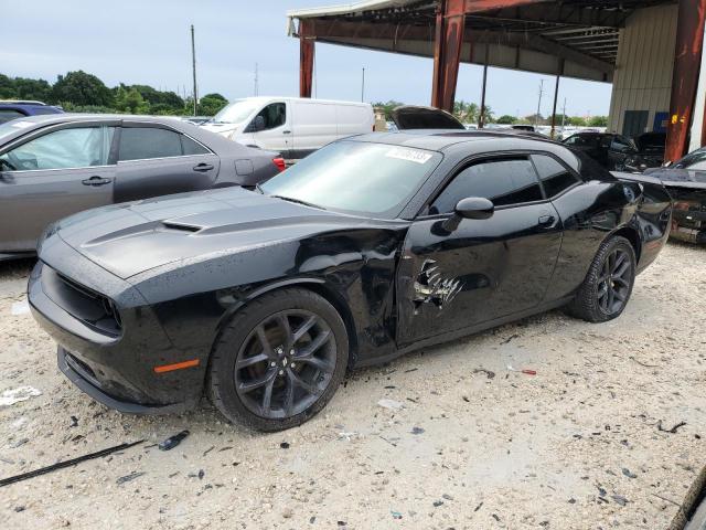 2C3CDZAG9KH551788 - 2019 DODGE CHALLENGER SXT BLACK photo 1