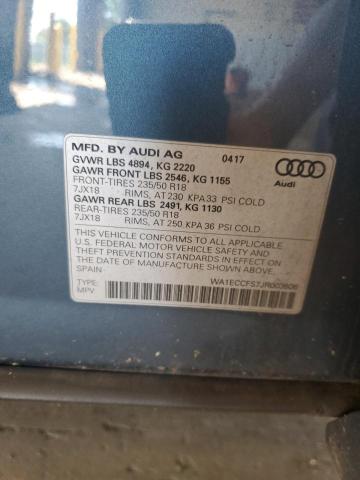 WA1ECCFS7JR003606 - 2018 AUDI Q3 PREMIUM Mavi foto 12