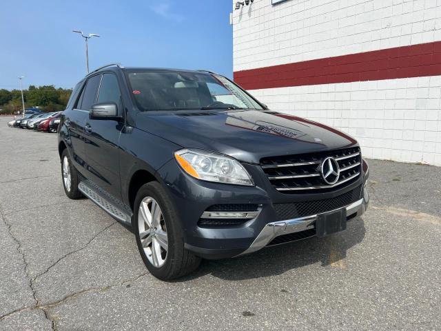 4JGDA5HB4FA619197 - 2015 MERCEDES-BENZ ML 350 4MATIC GRAY photo 1
