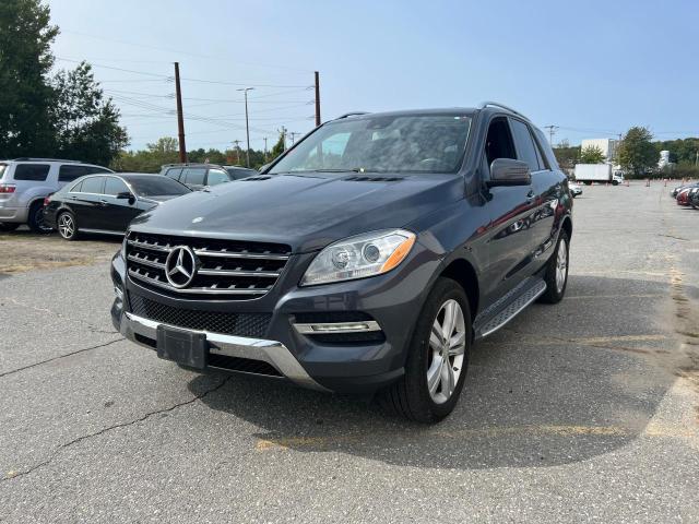 4JGDA5HB4FA619197 - 2015 MERCEDES-BENZ ML 350 4MATIC GRAY photo 2