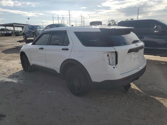 1FM5K8AWXMNA14722 - 2021 FORD EXPLORER POLICE INTERCEPTOR 白色 照片 2