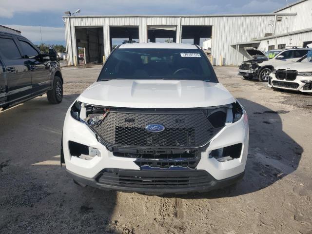 1FM5K8AWXMNA14722 - 2021 FORD EXPLORER POLICE INTERCEPTOR 白色 照片 5