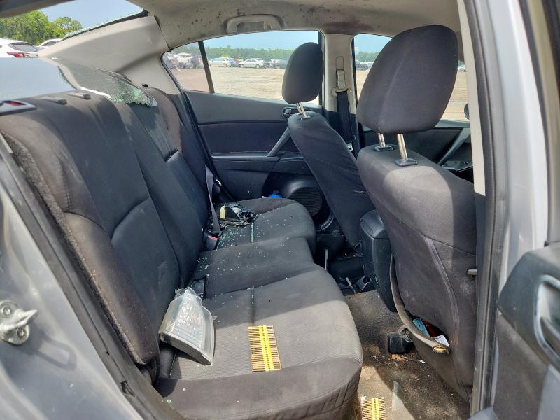 JM1BL1UF7B1404009 - 2011 MAZDA 3 I SILVER photo 10