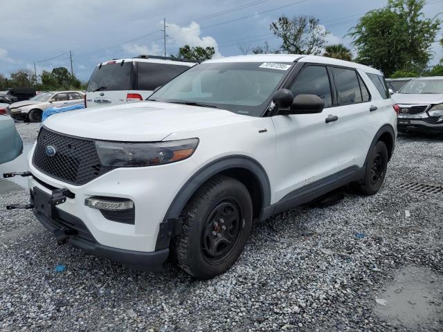 1FM5K8AB6LGC62658 - 2020 FORD EXPLORER POLICE INTERCEPTOR WHITE photo 1
