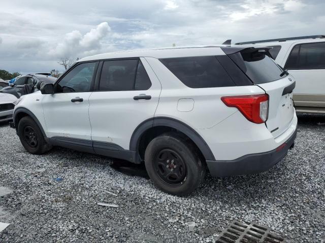1FM5K8AB6LGC62658 - 2020 FORD EXPLORER POLICE INTERCEPTOR WHITE photo 2