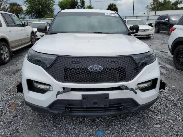 1FM5K8AB6LGC62658 - 2020 FORD EXPLORER POLICE INTERCEPTOR WHITE photo 5