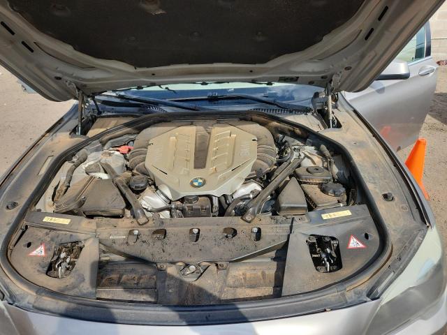 WBAKC6C52ACL67909 - 2010 BMW 750 I XDRIVE SILVER photo 11