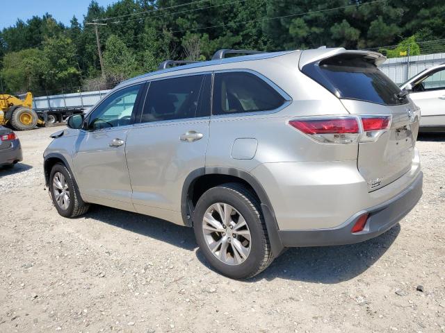 5TDJKRFH7FS123235 - 2015 TOYOTA HIGHLANDER XLE 米色 照片 2