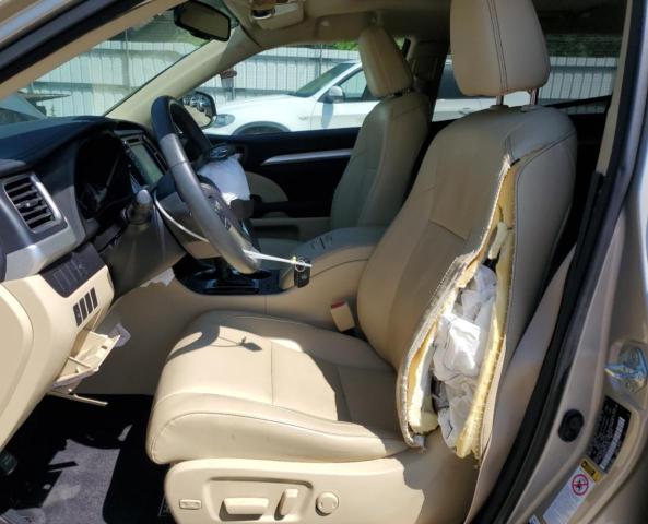 5TDJKRFH7FS123235 - 2015 TOYOTA HIGHLANDER XLE 米色 照片 7