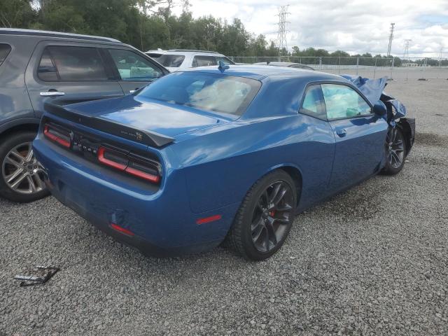 2C3CDZFJ4MH623973 - 2021 DODGE CHALLENGER R/T SCAT PACK BLUE photo 3