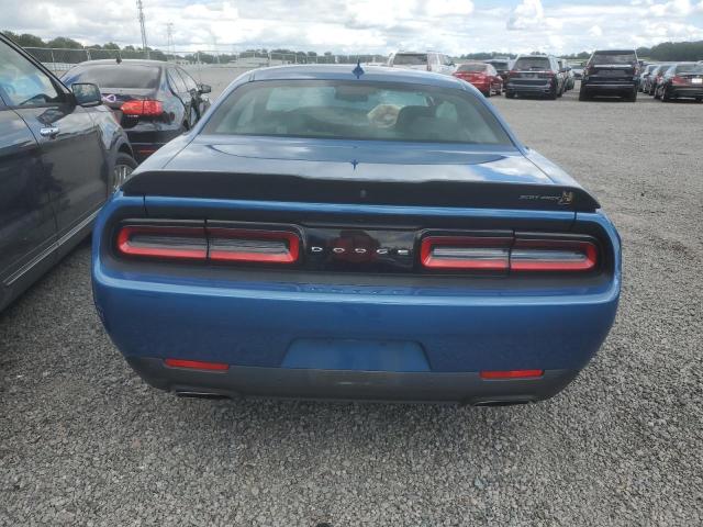 2C3CDZFJ4MH623973 - 2021 DODGE CHALLENGER R/T SCAT PACK BLUE photo 6