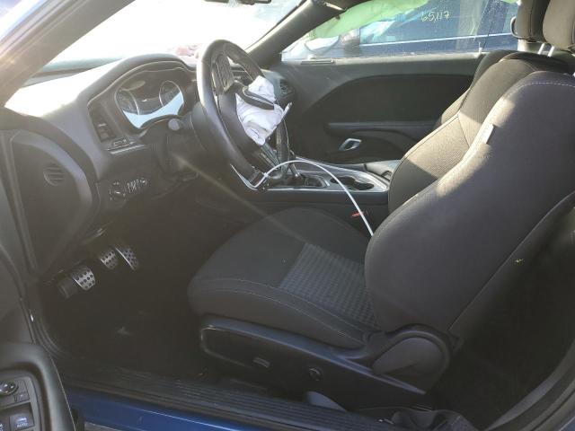 2C3CDZFJ4MH623973 - 2021 DODGE CHALLENGER R/T SCAT PACK BLUE photo 7