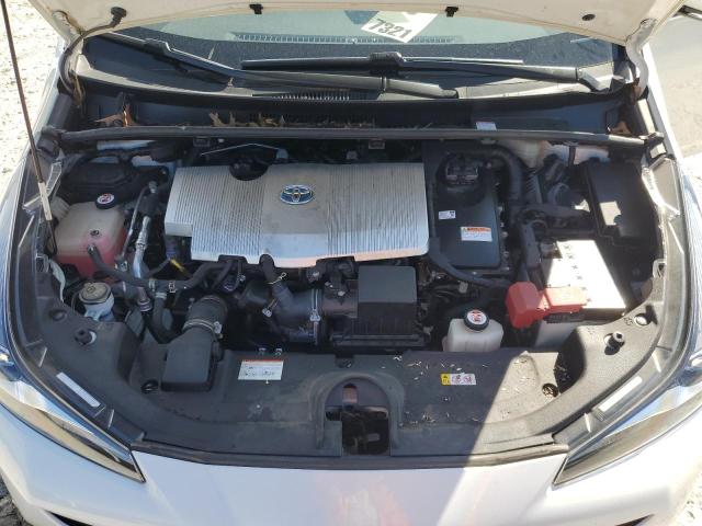 JTDL9RFU7K3012309 - 2019 TOYOTA PRIUS Білий фото 11