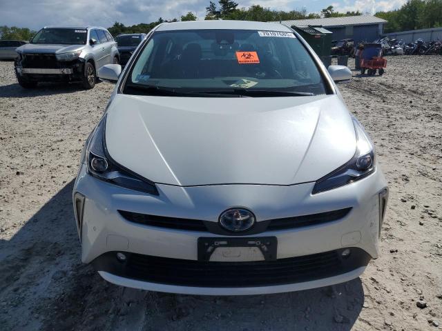 JTDL9RFU7K3012309 - 2019 TOYOTA PRIUS Білий фото 5