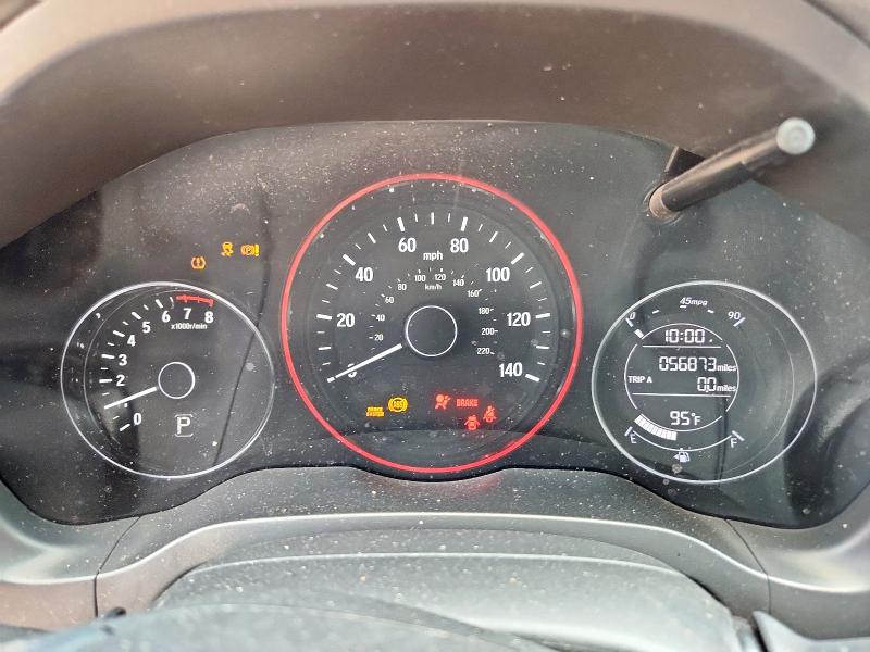 3CZRU5H12NM734000 - 2022 HONDA HR-V SPORT BLUE photo 9