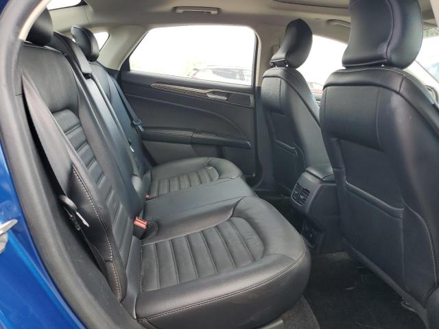 3FA6P0LU3JR184362 - 2018 FORD FUSION SE HYBRID أزرق صورة 10